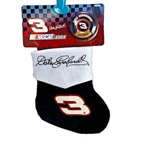 NWT VTG Trevco Dale Earnhardt Sr. Ornament Set #3 Stocking/Tire NASCAR 2004